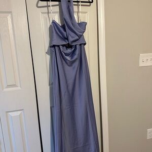 ASOS Halter Blue Dress